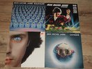 JEAN MICHEL JARRE - 4 LP ALBEN  OXYGENE , EQUINOXE ,MAGNETIC FIELDS,EN CONCERT