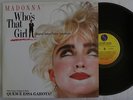 MADONNA WHO'S THAT GIRL LP MADE IN BRAZIL ORIGINAL 1st PRESSING 1987 WITH INSERT