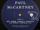 McCARTNEY No More Lonely..UK BLUE PROMO DEMO BEATLES Rare SWEET THRASH MOLE MIX