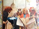Jethro Tull . Benefit  LP + Big Poster 1970 Pink Eye Island  Led Zeppelin Floyd