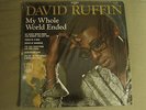 DAVID RUFFIN MY WHOLE WORLD ENDED LP OG '69 MOTOWN SOUL FUNK R&B VG IN SHRINK