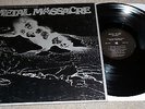 METAL MASSACRE LP 1ST PRESS MBR 1001 METALLICA ERROR 1982 RATT STEELER AVATAR