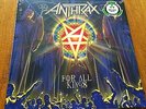 ANTHRAX For All Kings - 2 Silver Vinyl in Gatefold -Strictly Limited Edition -LP