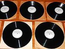 Vintage Armed Forces Radio & Television Service Set of 7 Records Library Vinyl