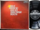 MAHLER Symphonie Symphony 1 Solti  LP DECCA SXL 6113 WBg Ed.2 NM