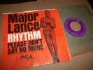 Rare Northern Soul 45 & ps Picture Sleeve  Major Lance  
