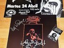 KING DIAMOND LP In Concert 1987 SIGNED-FIRMADO Original+Poster+Pass- IRON MAIDEN