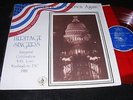 Weird Private Issue REAGAN INAUGURATION Red Vinyl Lp HERITAGE SINGERS Limited Ed