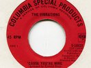 THE VIBRATIONS   **   Cause You ' re Mine   **    COLUMBIA SPECIAL PRODUCTS