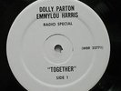 DOLLY PARTON & EMMYLOU HARRIS Together 1977 US Promo Only RADIO SHOW LP Minty