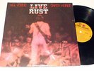NEIL YOUNG LIVE RUST VG++ CRAZY HORSE Reprise 2 LPS 2RX 2296 album vinyl