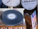 THE DAMNED-ANYTHING WHITE LABEL TEST PRESSING 1st PRESS G/F +INSERT