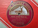 COMEDIAN HARMONISTS - Heute Nacht Oder Nie / Auf Wiedersehen 78 rpm disc (A+)