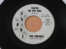 THE EMPIRES You're On Top Girl/Slide On By 45 Candi 1033 RARE Northern Soul HEAR
