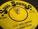 Alexander Patton - A Lil' Lovin Sometimes. (Soul Sounds SS1011)
