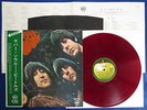 BEATLES Rubber Soul -RED WAX- JAPAN Toshiba Onko 60's issue 