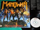 Manowar - Fighting the world Brazil PROMO LP 1987 Atco 6700050