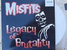 Misfits Legacy of Brutality Color Vinyl  White   Plan9 Rare 1 of 500