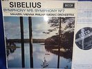 $SXL 6236 WBg ED2 1ST *SIBELIUS: SYMPHONIES NOS.5 & 7* VPO /MAAZEL* NM