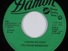 Black Gospel 45 PILGRIM WONDERS I Heard His Voice DAMON HEAR