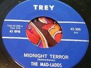 Crude Surf Garage Punk Horror Instro 45 The Mad-Ladds Midnight Terror NM HEAR
