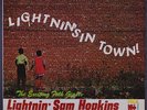 LIGHTNIN' HOPKINS: Lightnin's In Town LP (Mono, minor faint stains obc) rare Bl