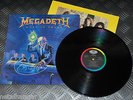 Megadeth Rust In Peace 1st Press Greek '90 Original LP +Inner Rare VG+ Mustaine