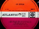 Led Zeppelin I, 1969 Red Plum early pressing, A1 B1, with silver stripe 1969