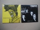 2 THE CRAMPS IRS Records 1st Pressing Bad Music for Bad People & Gravest Hits VG