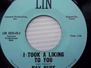 RAY RUFF i took a liking to you Angel blue ROCKABILLY 45 BUDDY HOLLY sound e5738