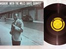 MILES DAVIS QUINTET WORKIN' PRESTIGE SMJ-6503 Japanese Pressing MONO Vinyl LP