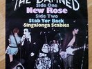 DAMNED 7” New Rose 1977 first GERMAN PRESS '17 791 AT' punk CLASH, 999, PISTOLS
