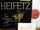 RCA LM-6105 (3LP): Heifetz, Bach Unaccompanied Sonatas/Partitas, s/d NM/NM-