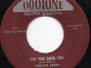Vernon Green/Medallions-Did You Have Fun-Dootone Doo Wop 45 
