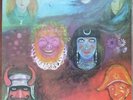 King Crimson ?In The Wake Of Poseidon 1974 rare Australian Island pink rim