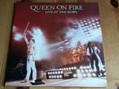 QUEEN ON FIRE - LIVE AT THE BOWL - 2005 TRIPLE VINYL LP - INNERS - EX+++