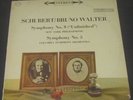 SCHUBERT Symphonies No. 5 & 8  Bruno Walter Columbia MS 6218 2 Eye lp EX