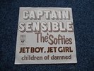 RARE PUNK 7 INCH THE DAMNED CAPTAIN SENSIBLE & THE SOFTIES ET BOY, JET GIRL