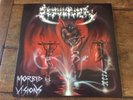 Sepultura Morbid Visions Lp Cogumelo 1986  Press NEW OLD STOCK Sarcofago Inri