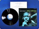 JOHN COLTRANE Blue Train LNJ80067 LP Ee0012