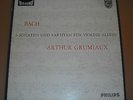 BACH 6 SONATEN & PARTITEN FUR VIOLINE ALLEIN ARTHUR GRUMIAUX PHILIPS 635 198/200