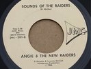 ANGIE + NEW RAIDERS: SOUNDS OF THE RAIDERS / IT'S A LIE - RARE GARAGE INSTR 45