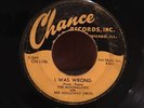 The Moonglows - I Was Wrong * Chance R&B Doo Wop 45 Rare