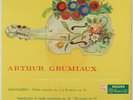 ARTHUR GRUMIAUX SAINT-SAENS VIOLIN CONCERTO PHILIPS ED.1 MINIGROOVE A 00420 L NM