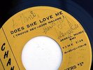 HEAR Rythm Rockers 5 45 Sail On/Does She Love Me CHANCE 110 EX AUTOGRAPHED R&B