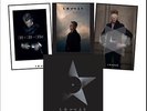 David Bowie Blackstar CLEAR + BLACK Vinyl LPs + 3 LITHOGRAPHS + Man Who Sold RSD