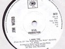 Jim Webb I keep it hid /I need you CBS 3672 Ex DEMO   Shane Martin