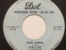 PROMO TEEN ROCKABILLY 45 / ROBIN LUKE / SUSIE DARLIN' / DOT 15781 / BLUE LABEL