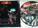 Godzilla picture disc LP 1984 Japanese import poster