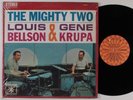 LOUIE BELLSON & GENE KRUPA The Mighty Two ROULETTE LP NM SHRINK